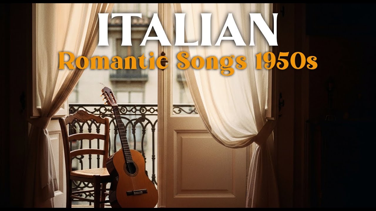 Italian Love Songs 50s Vol. 07 🌇 Mediterranean Romance 1950s