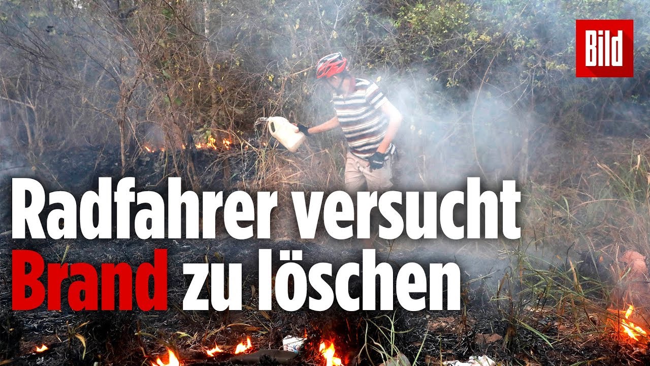 Dramatische Szenen vom Rand des Amazonas-Gebiets