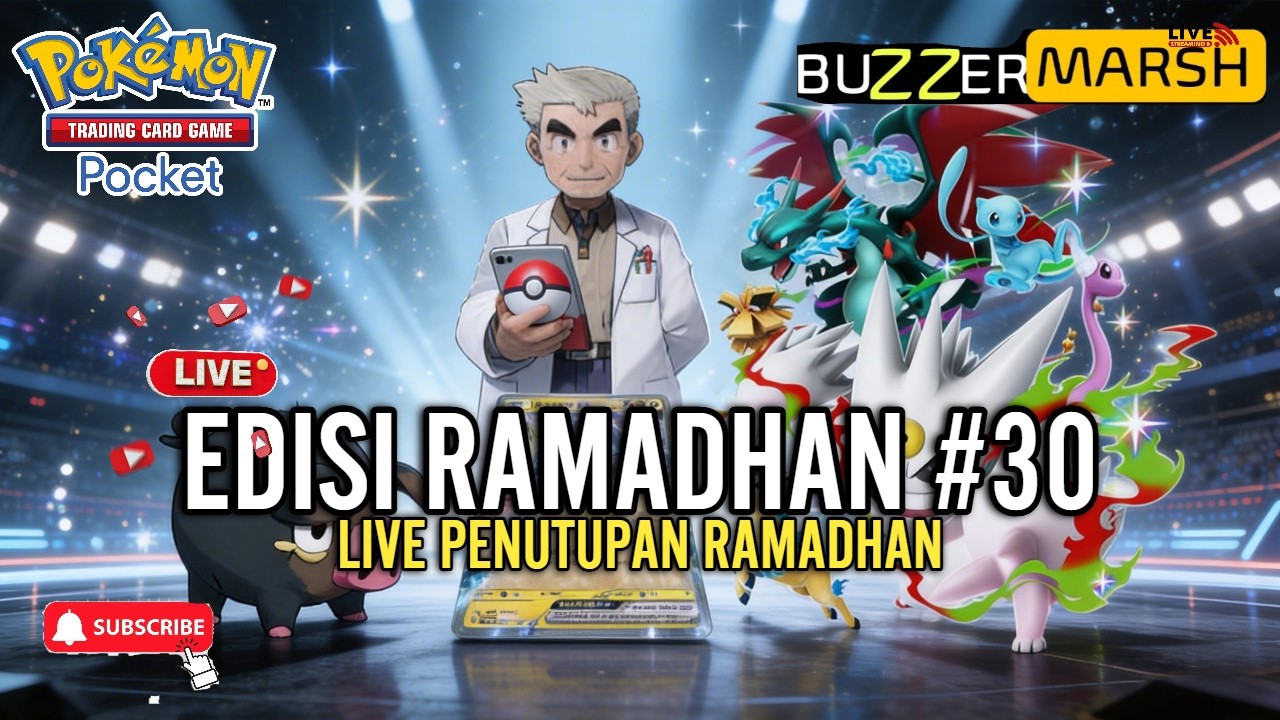 LIVE 🔴 DAY29 KITA MEMASAK DECK ANTI META - POKEMON TCG LIVE