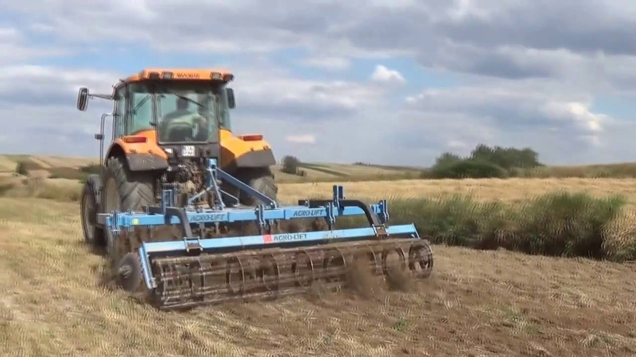 Renault Ares 550rz & Agro-Lift 3m czyli uprawa ścierniska