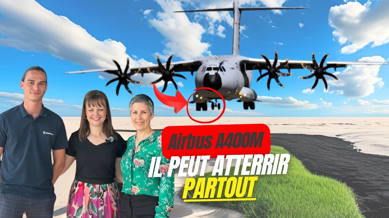 Au pied de l’A400M : les secrets de ses trains d'atterrissage !