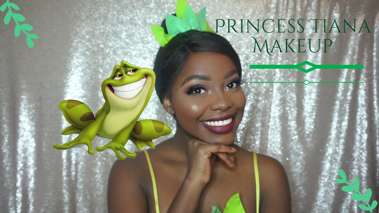 Princess Tiana makeup look