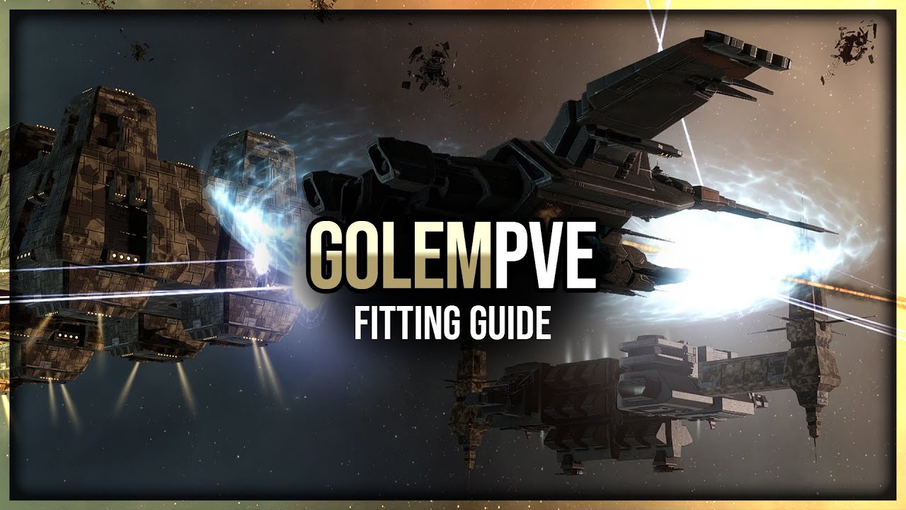 Eve Online - Solo PVE Golem Marauder Fit & Clone Guide