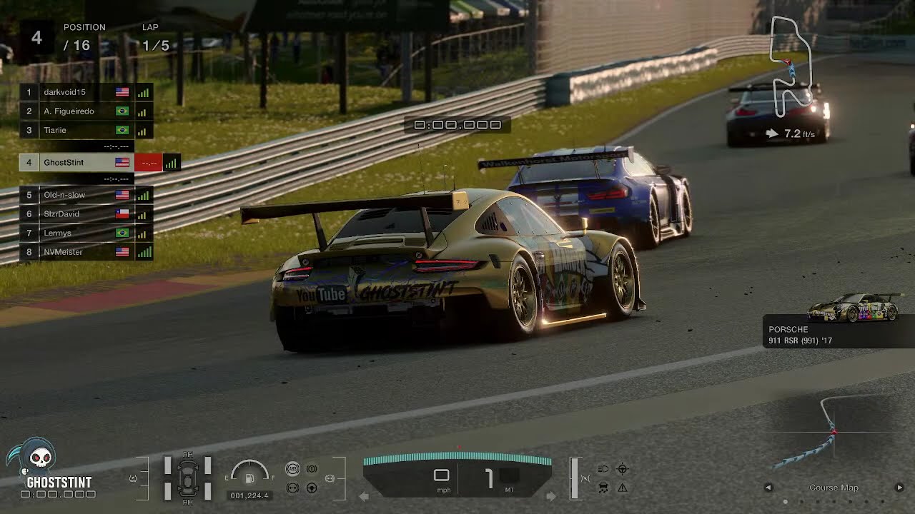 GT7 Daily Race B; Watkins Glen Gr.3 B rank