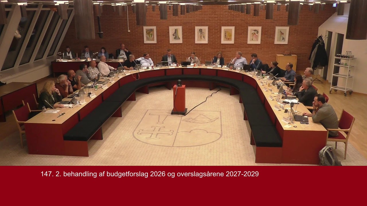 Byrådsmøde fra Ishøj Kommune den 06. oktober 2025