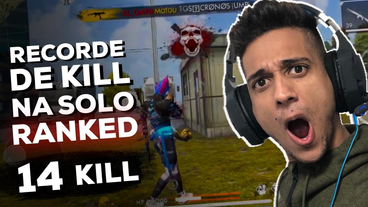 O DIA QUE EL GATO FEZ 14 KIL NA SOLO RANQUED! FREE FIRE!