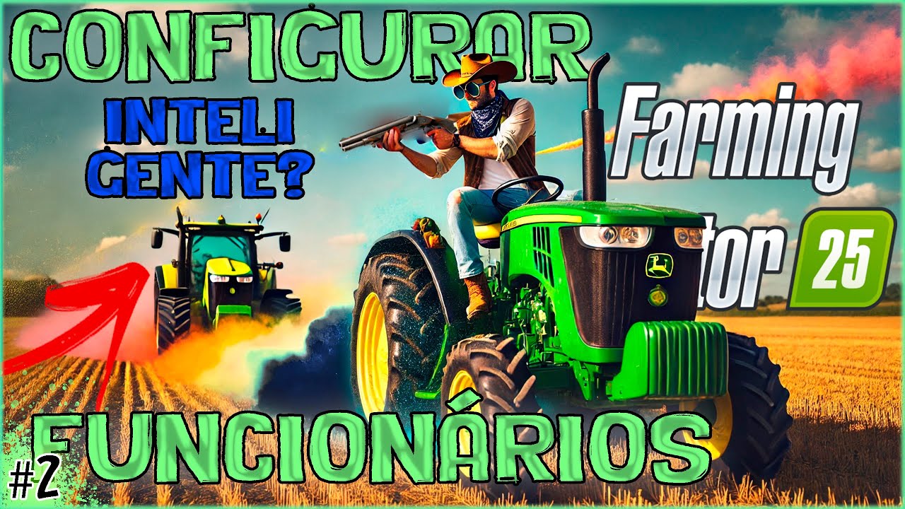 Contratar, trabalhar da maneira correta com funcionários, trabalhadores, - Farming Simulator 25