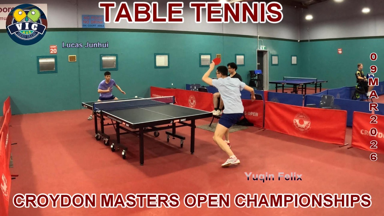 Lucas Junhui Li (2000) vs Yuqin Felix Chen (1898) 🏓 Highlights 🏓 2026 Table Tennis - Croydon Masters