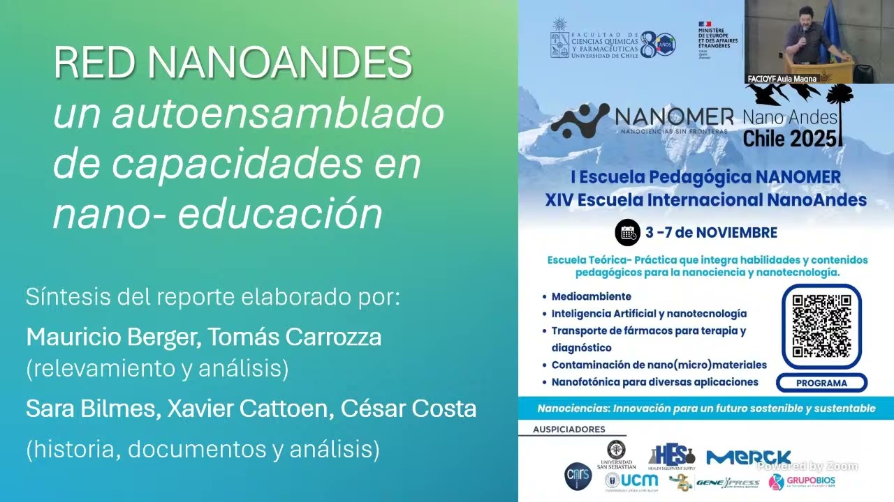 Ceremonia de Clausura NanoAndes & Nanomer 2025 | Impacto y proyección de la red