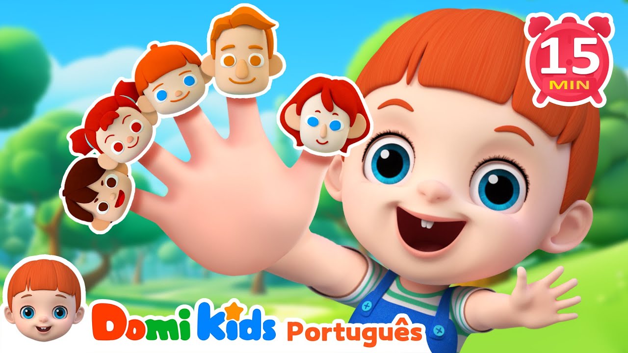 A Família dos Dedos | Canções Educacionais | Canções populares para crianças | Domi Kids
