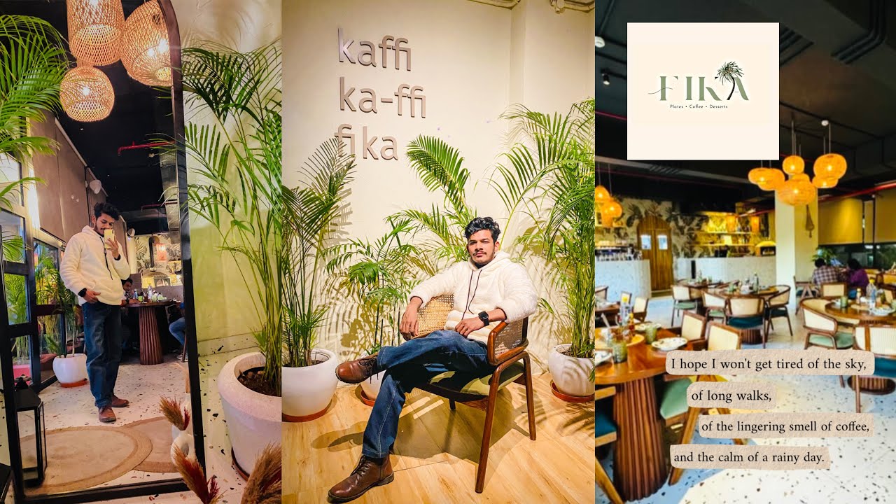 FIKA Cafe Prayagraj | FIKA - plates, Coffe, Culture, | Aesthetic cafe in Prayagraj