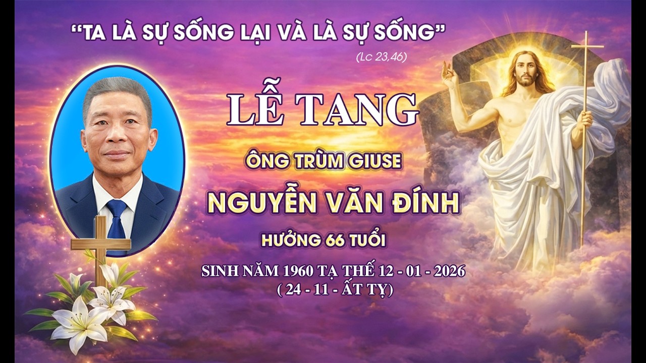 Lễ Tang Ông Trùm Giuse Nguyễn Văn Đính #letang #cmdmedia #xh