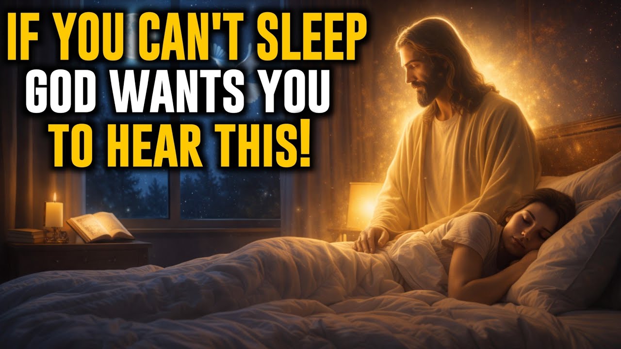 If You Can't Sleep, God Wants You to Hear This Right Now... (Life-Changing)