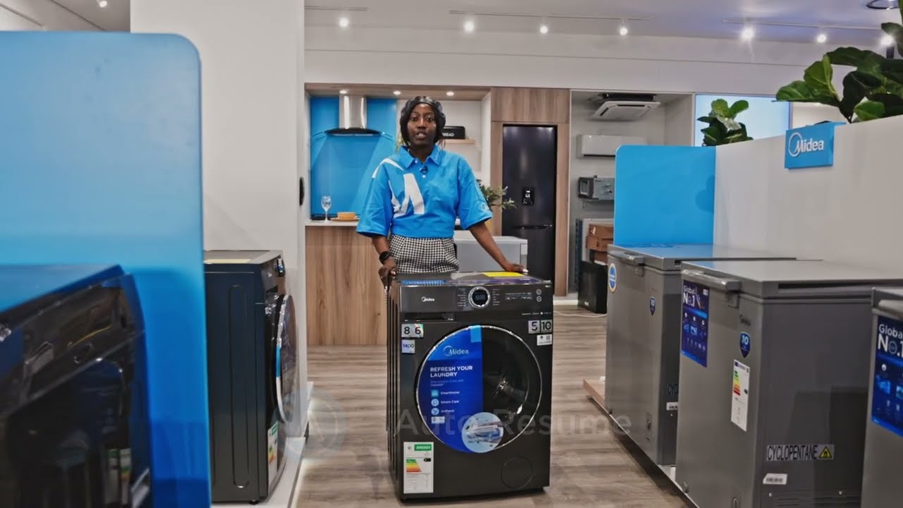 Midea - Front Loading Washer/Dryer