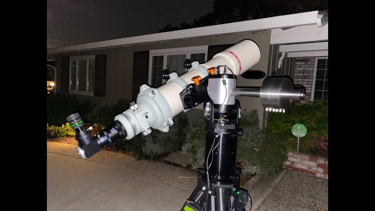 Loading Takahashi TOA-150b on Rainbow Astro RST-300 in AltAz