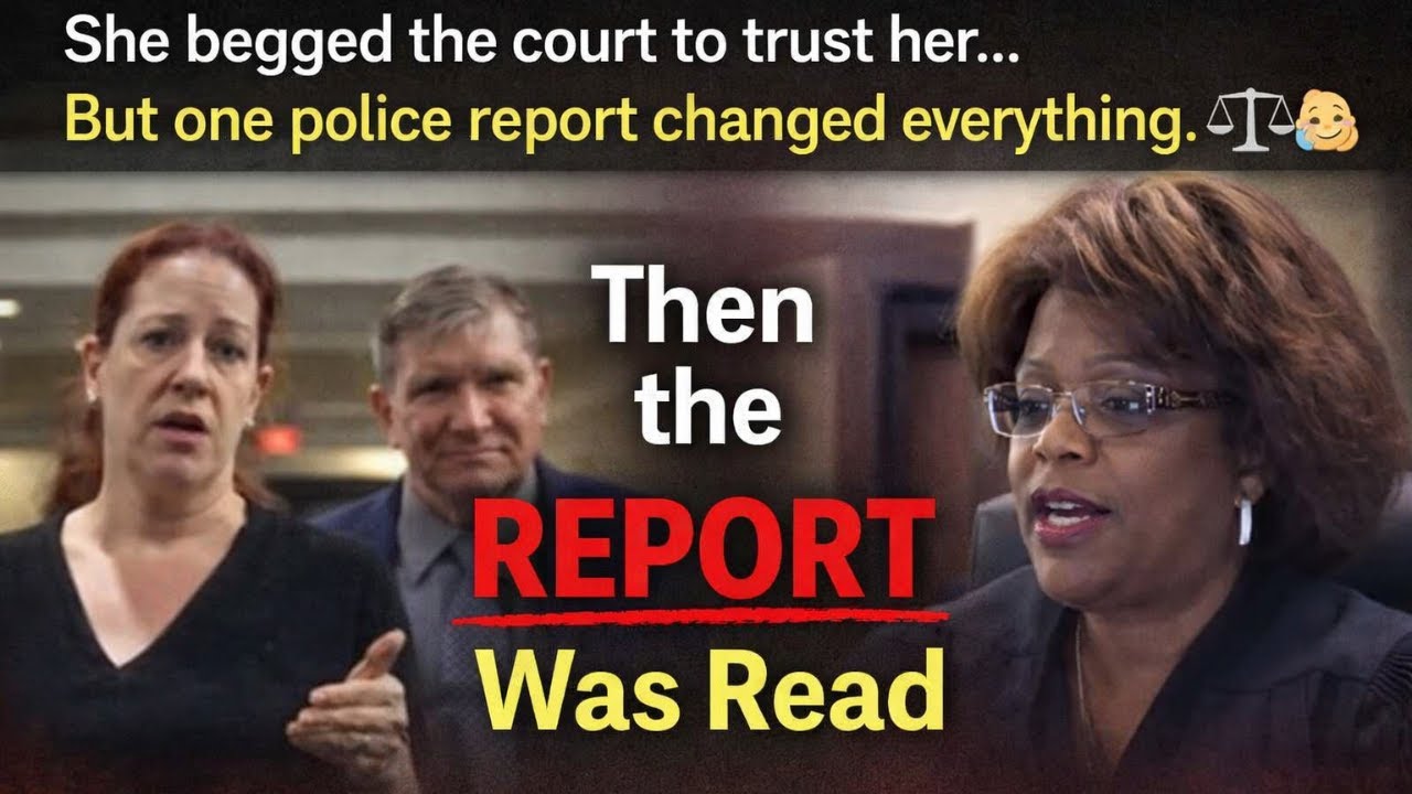 She Begged the Judge to Let Her Watch the Baby… Until the Police Report Was Read