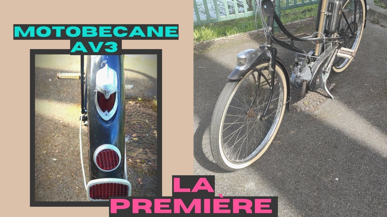 Motobecane mobylette cyclomoteur collection AV3 labrelleapapy