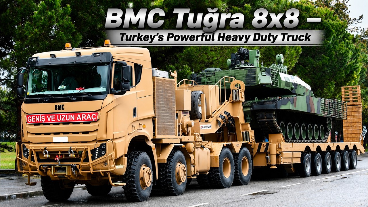 EPISODE 42 : BMC Tuğra &ndash; Turkey&rsquo;s 8x8 Powerful Heavy Duty Truck