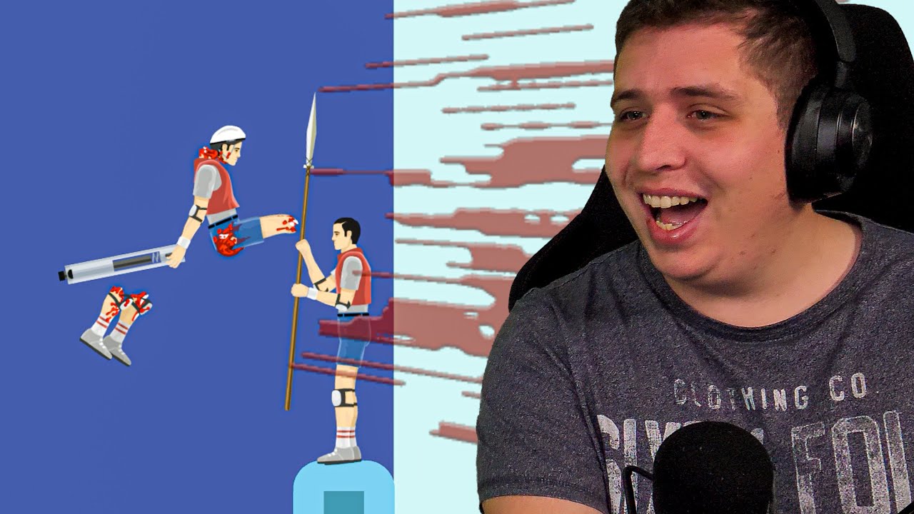 LÁB NÉLKÜL NEHÉZ LESZ VÉGIG MENNI!!!🚴‍♀️ Happy Wheels Barmai #9