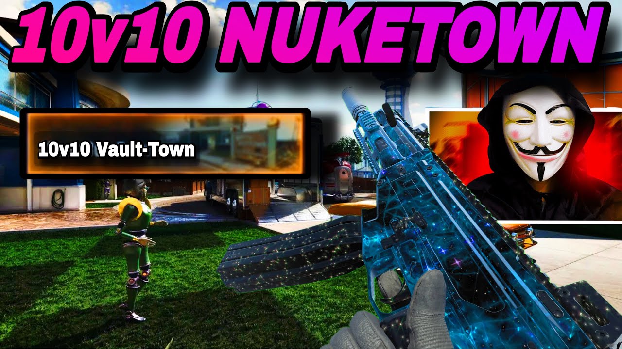 554 убийства + 3 ядерных удара с новым STURMWULF 45 в режиме 10 на 10 в NUKOTOWN 🤯 (геймплей мног...