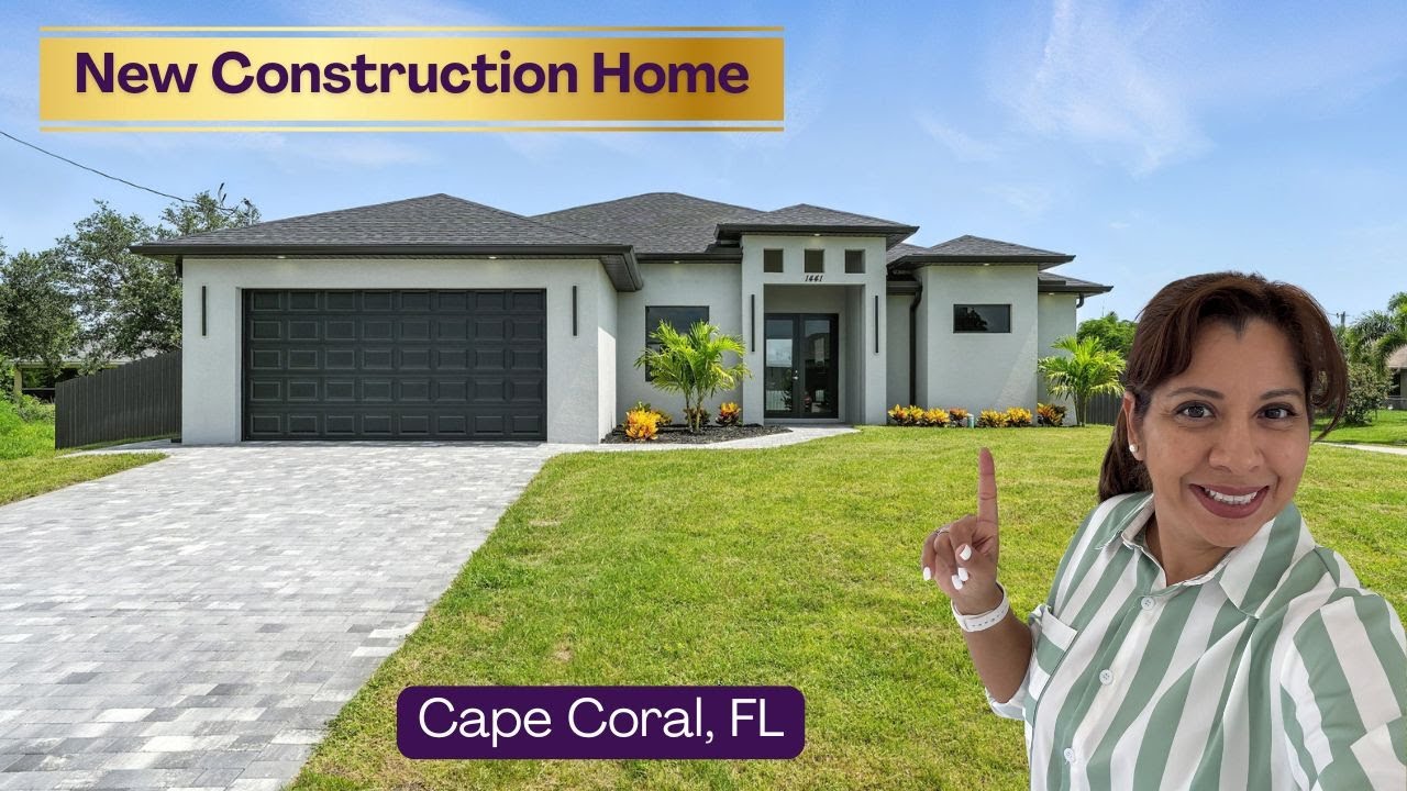 Cape Coral New Construction Home for Sale | Florida Homes