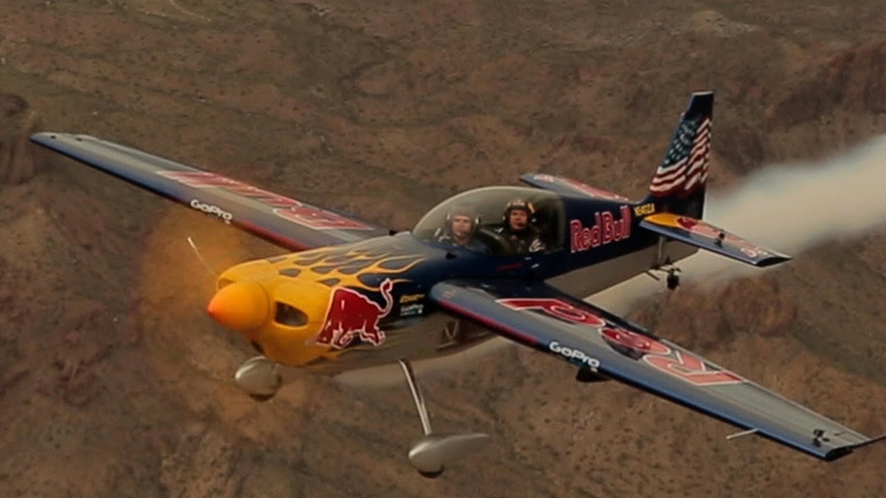 Aerobatic Flying With Red Bull