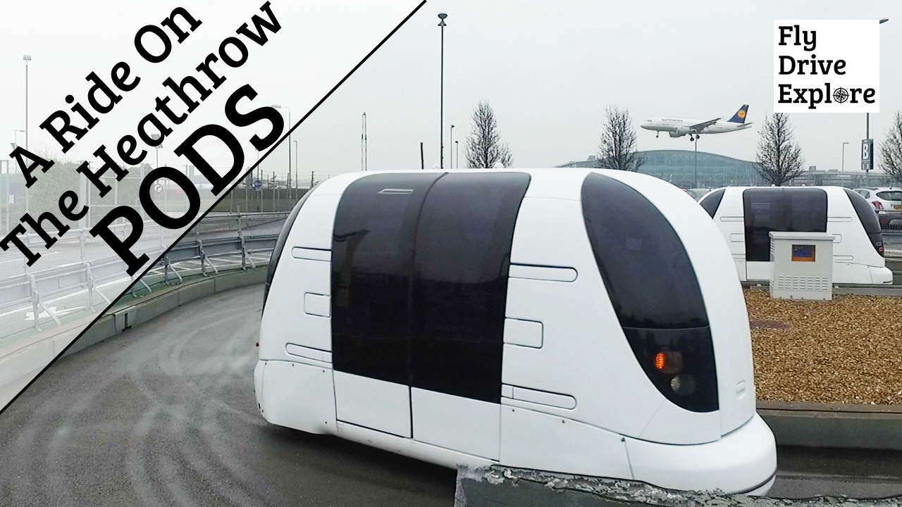 A Ride On The Heathrow POD, London