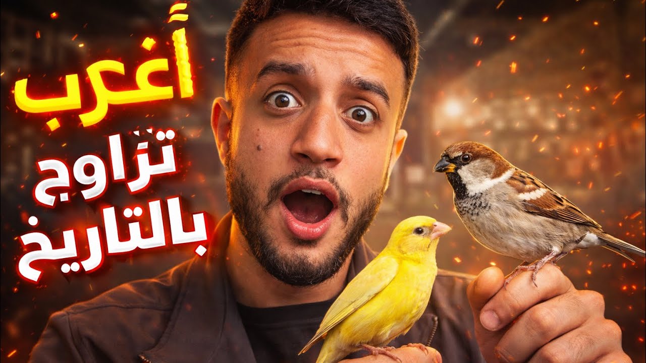 تزاوج أنثى العصفور مع ذكر الكناري 😱