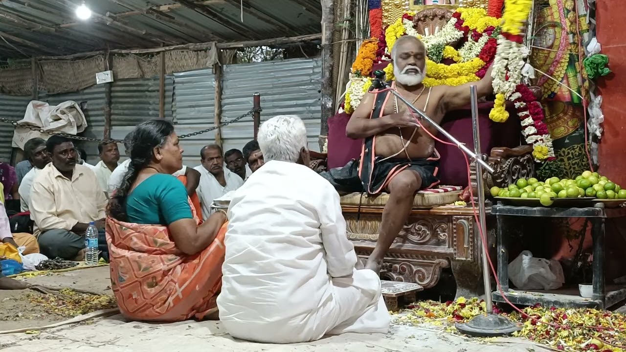தென்காசி மாவட்டம் புளியரை கருப்பசாமி அருள் வாக்கு டிசம்பர் மாதம் நடைபெற்றது