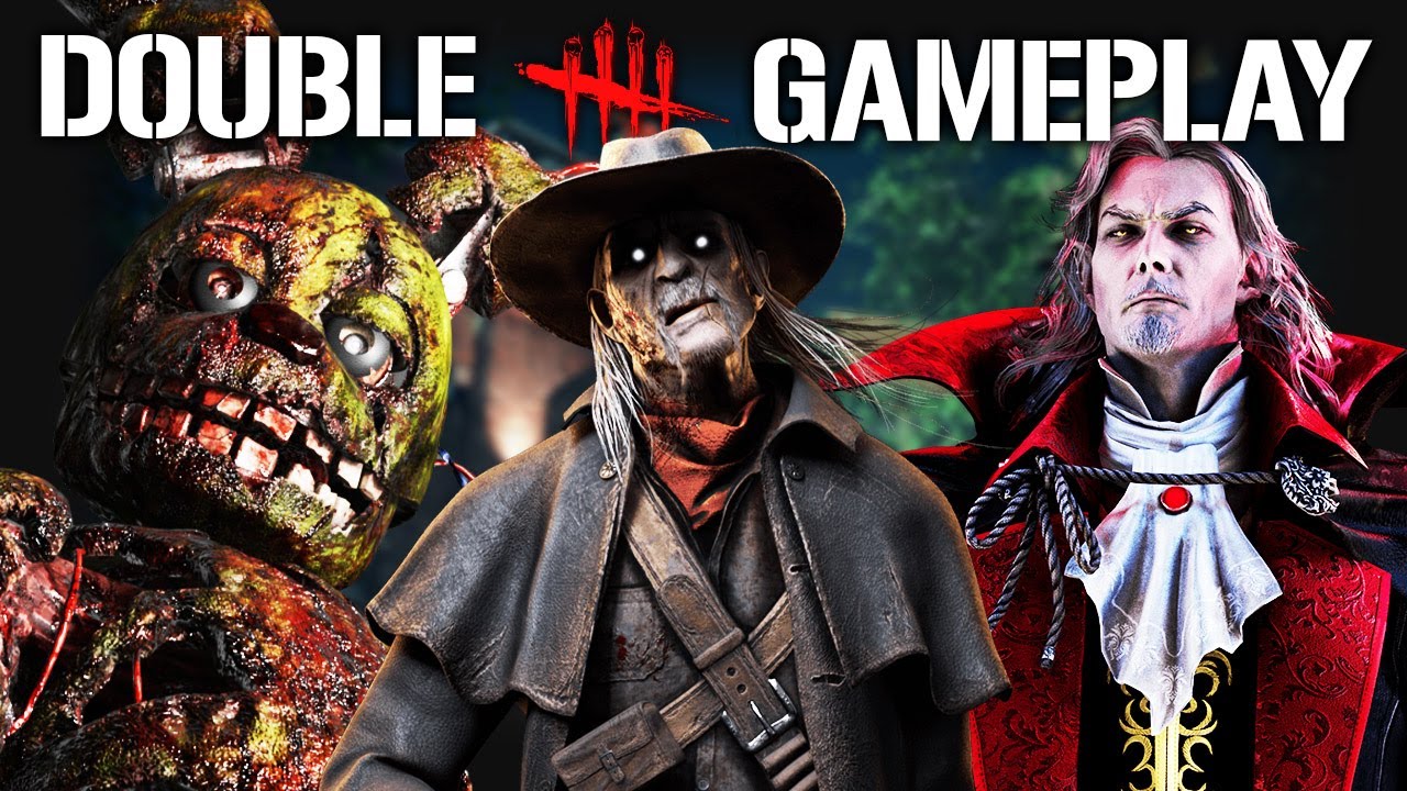 TRIPLE ROTATION MIROIR AVEC SPRINGTRAP DE FNAF DRACULA & LE LANCE-MORT | DEAD BY DAYLIGHT