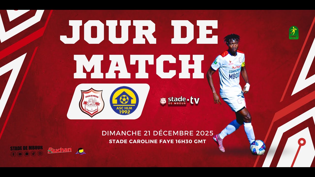 Stade de Mbour vs ASC HLM