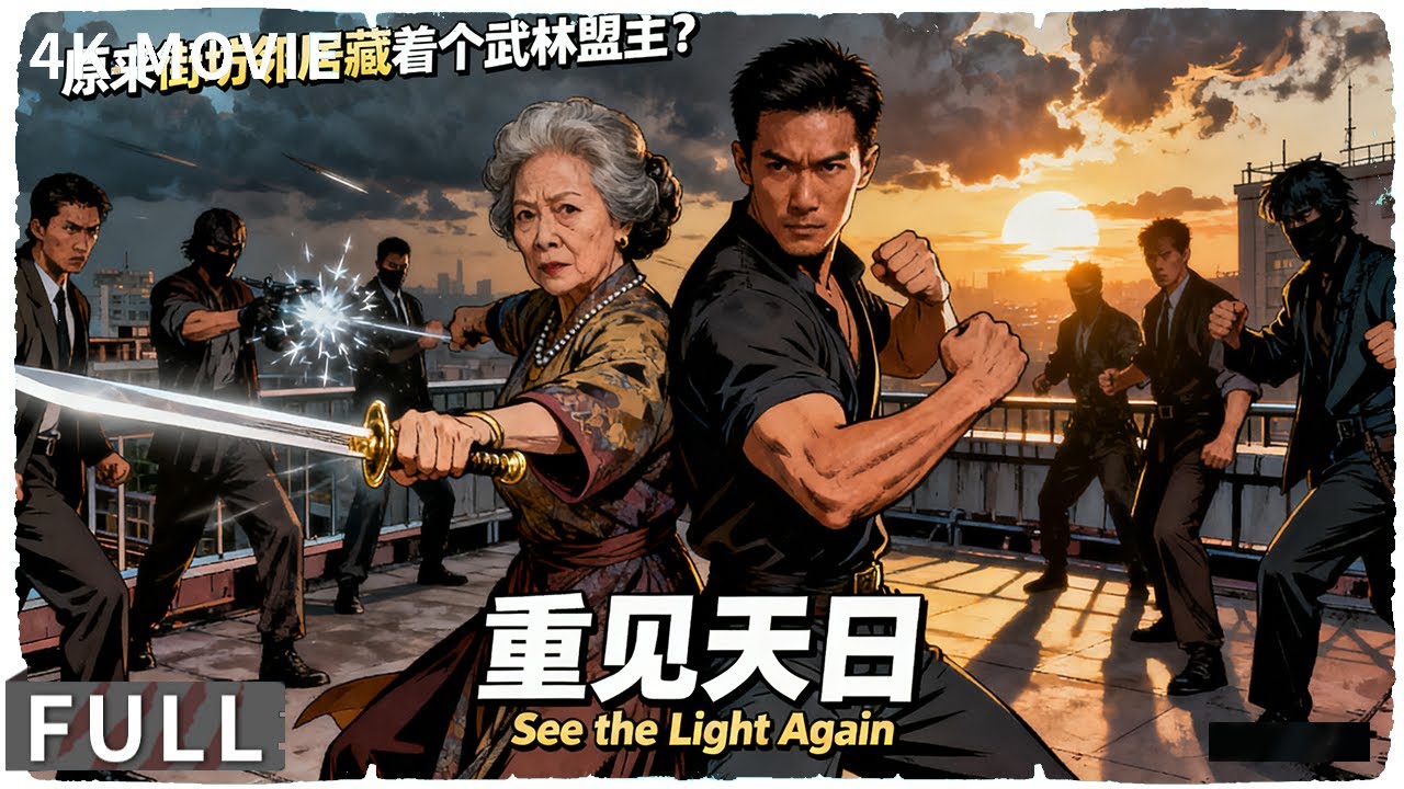 4K Full 女杀手偷袭伍允龙反被侮辱？大妈深藏不露竟是绝世高手 动作 / 奇幻 《重见天日 / Second Life》元秋 / 伍允龙