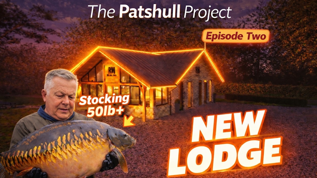 NEW LODGE at Patshull Park | Stocking 50lb+ | The Patshull Project