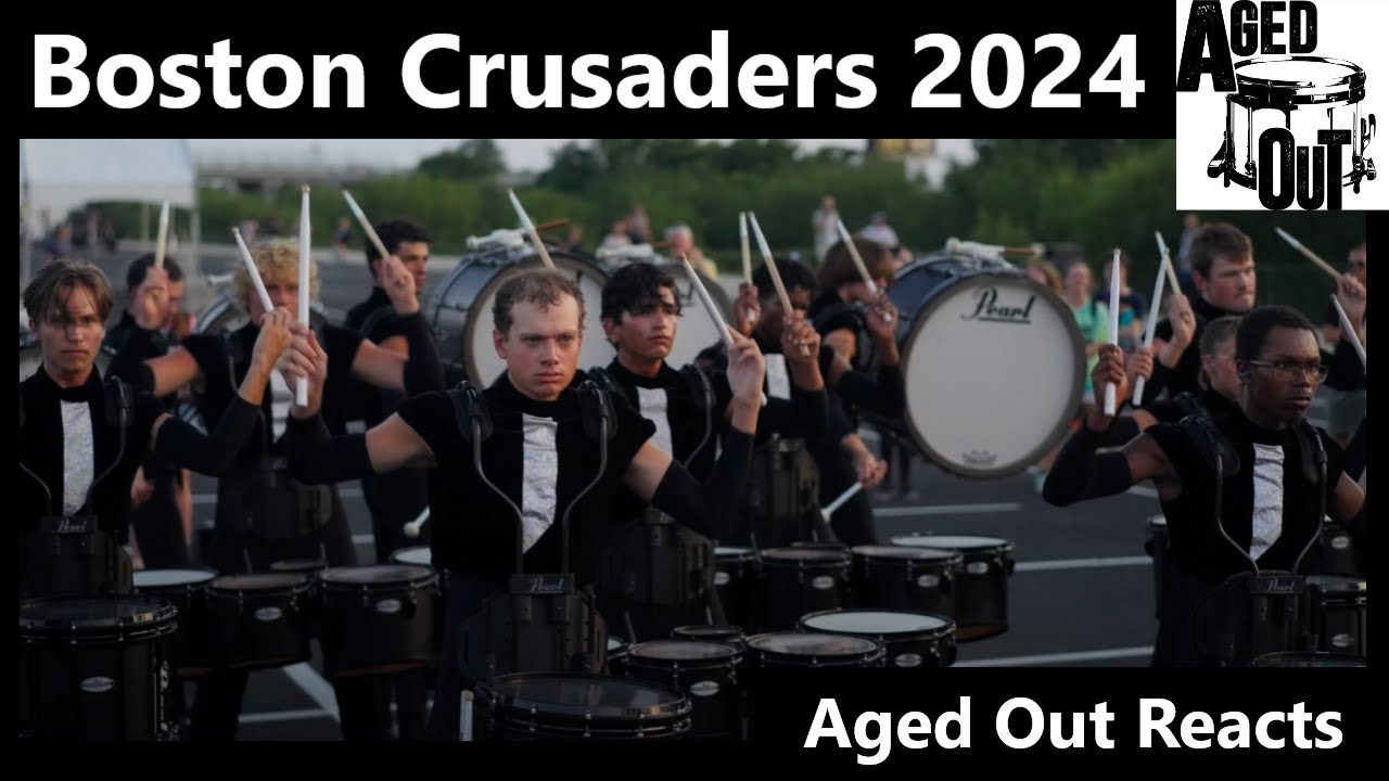 Boston Crusaders Drumline 2024 || Aged Out Reacts w/ TJ Choquette