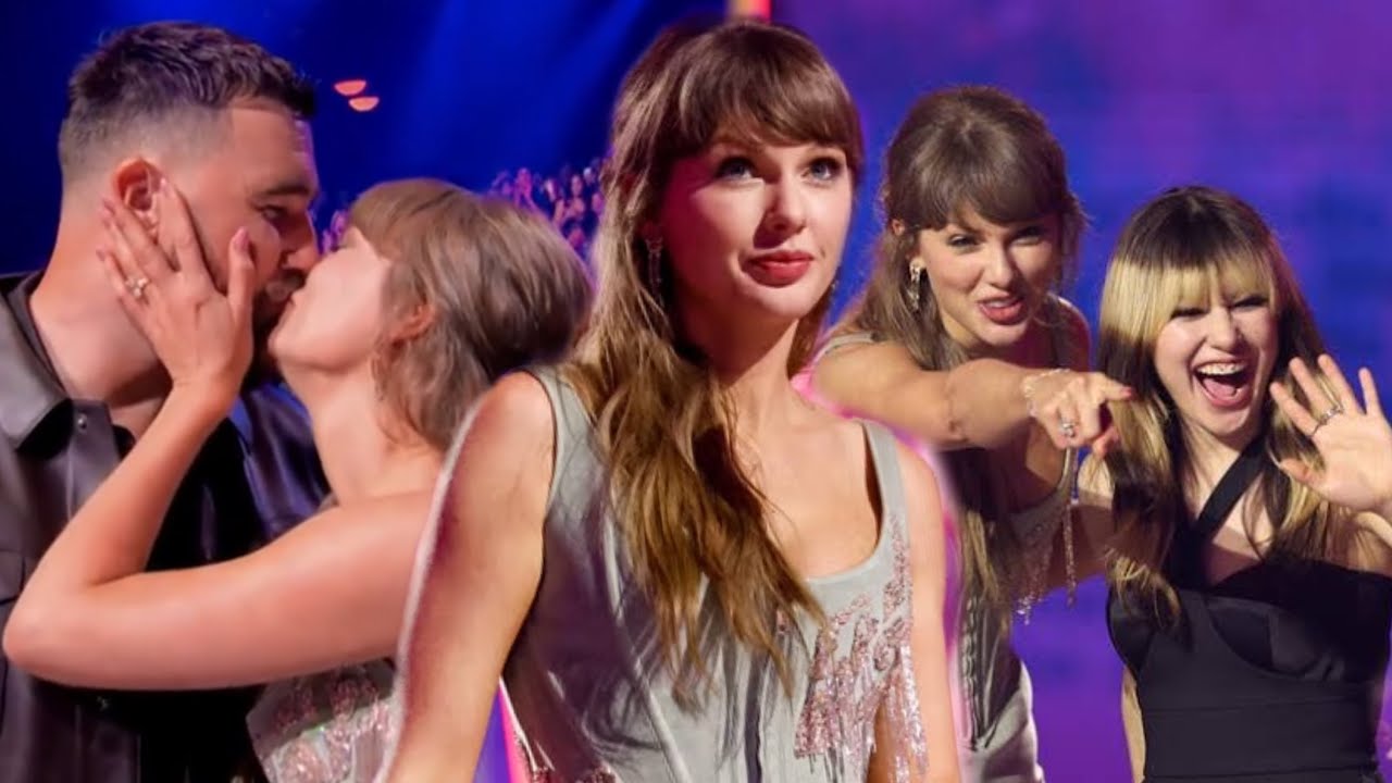 Taylor Swift being ICONIC on iHeartRadio awards for 2 Minutes Straight
