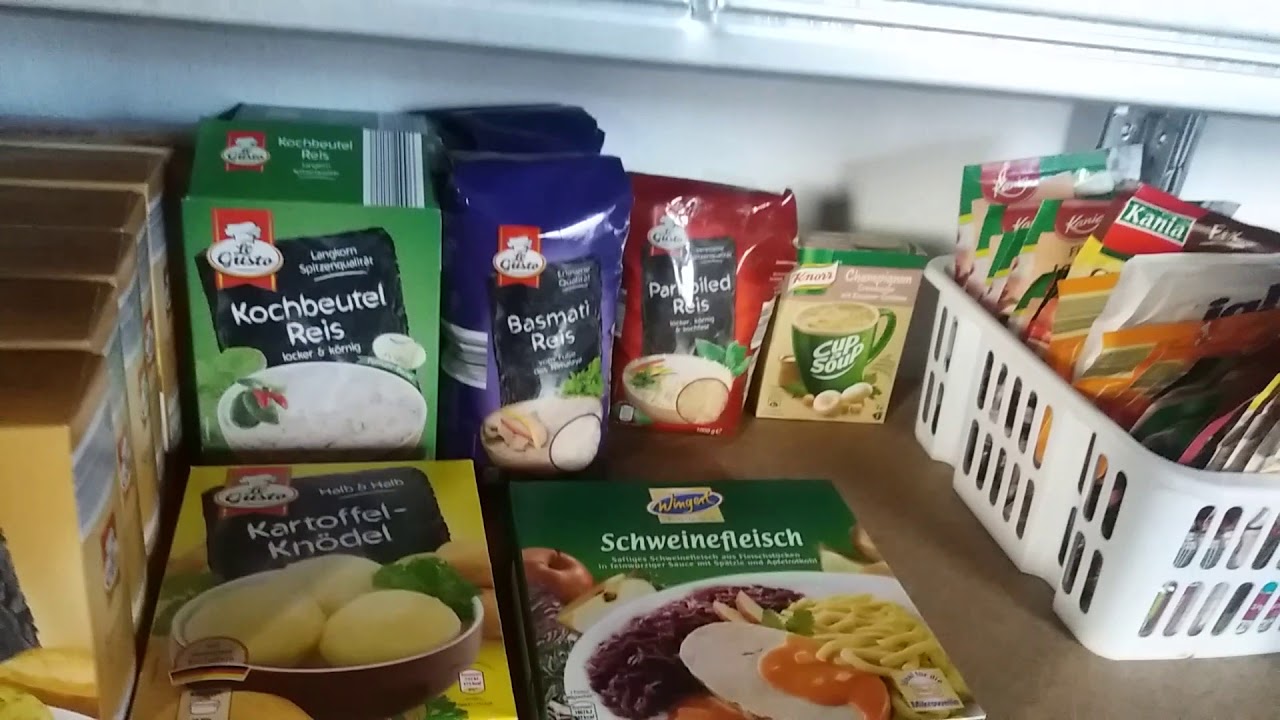 Lebensmittel für den Prepper