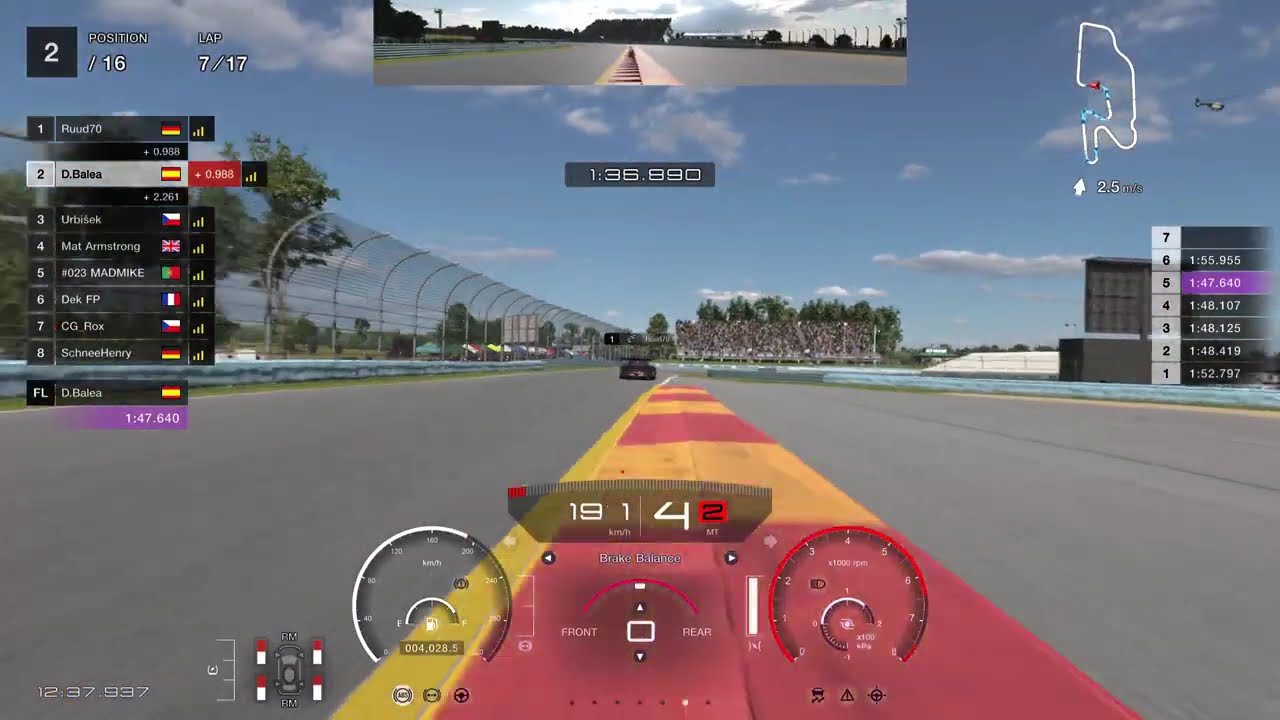 Gran Turismo® 7 Ronda 6 Trazado largo de Watkins Glen Gran Turismo 2026 - Manufacturers Cup