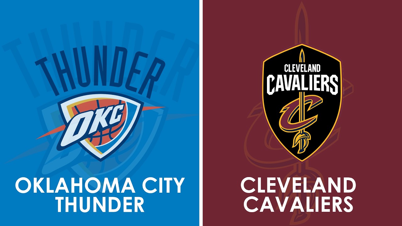 Oklahoma City Thunder vs Cleveland Cavaliers NBA Live Scoreboard