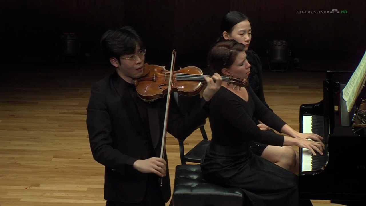 Paul Huang - Saint-Saens: Violin Sonata in D minor, Op. 75 (1 of 2)