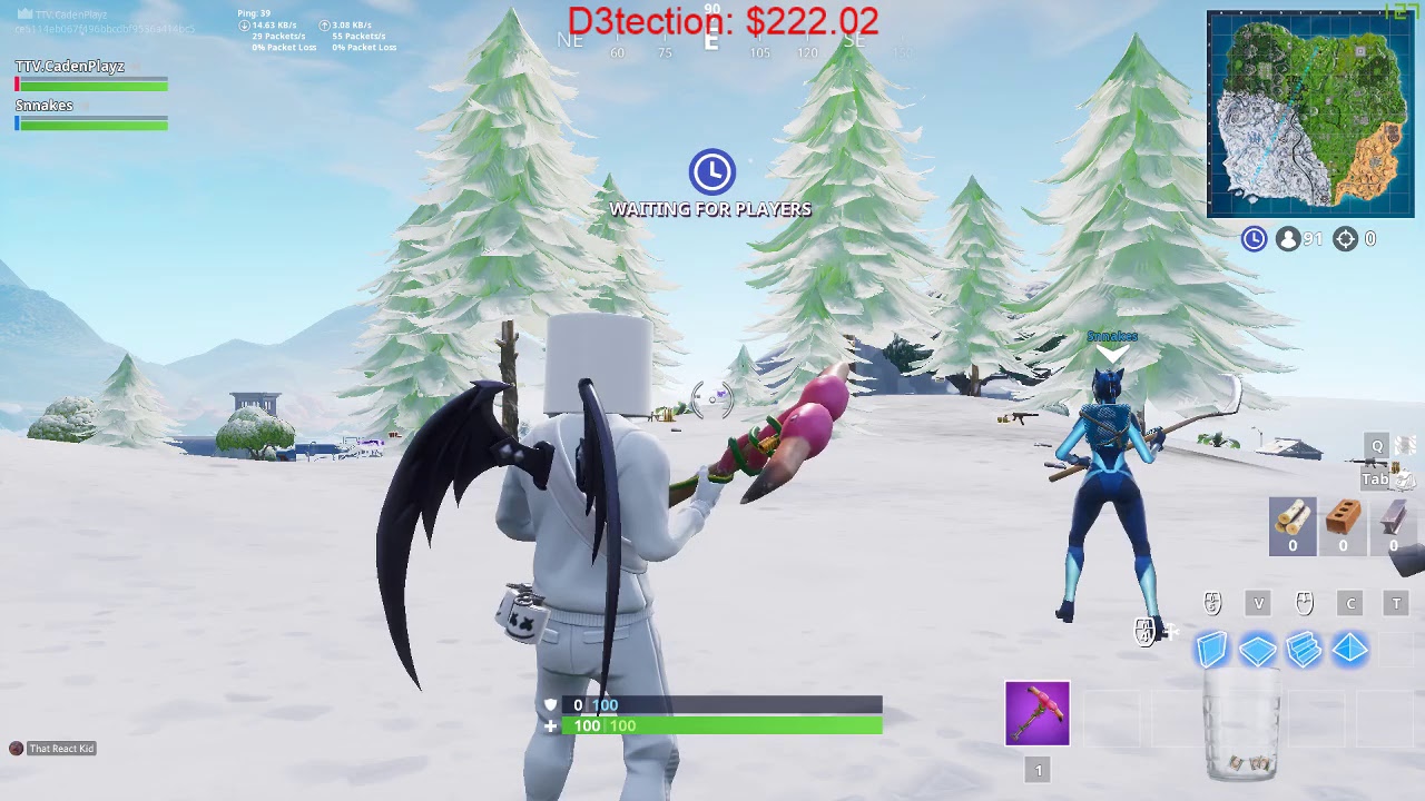 Some Fortnite.
