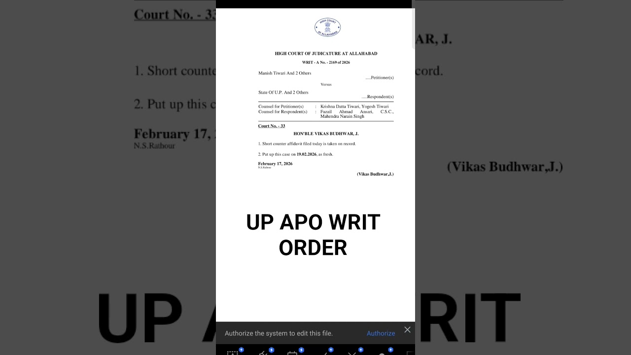 UP APO 2025 writ petition You READY for the BIGGEST Recruitment Opportunity #UP APO WRIT