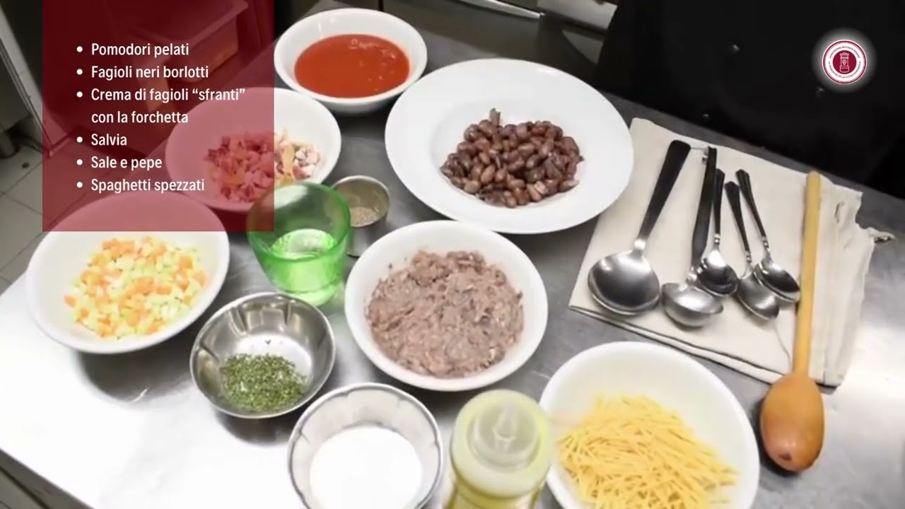 Ricetta minestra di pasta e fagioli con le cotiche della Trattoria Sora Lella