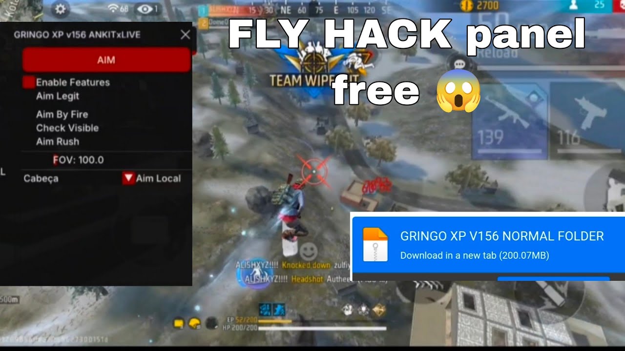 GRINGO XP V 156 FLY HACK PANEL ANKIT XLIVE PANEL UPLOAD ✅ ALL SERVER WORKING GYS 😜