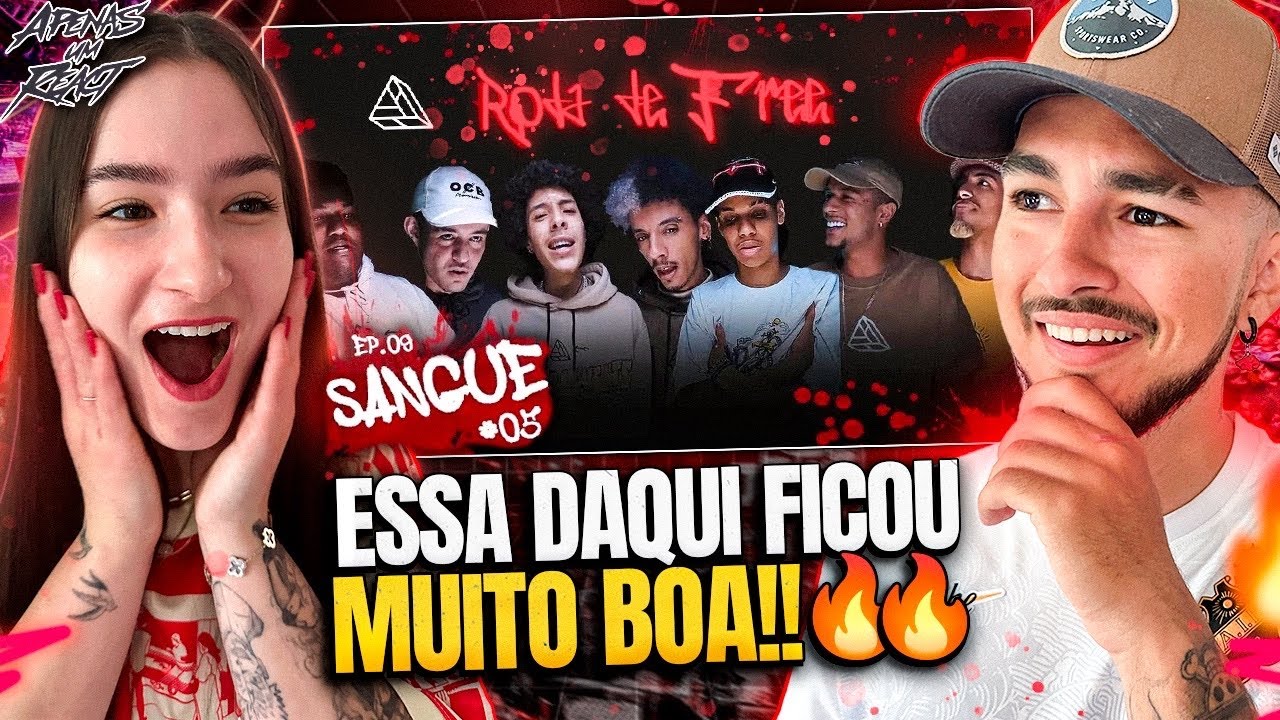 Apenas um react | RODA DE FREESTYLE - EP.09: SANGUE#05 | Tropa da Vents
