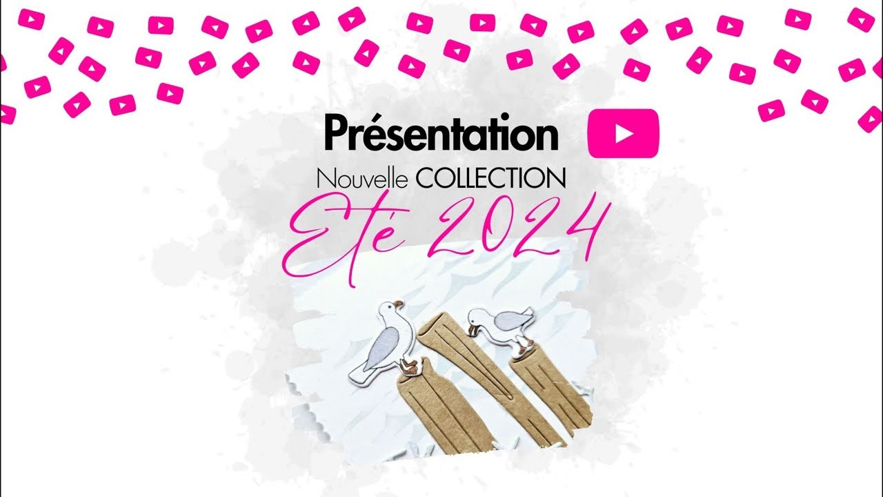 🔴LIVE! Collection Eté 2024 ✨ Découvrez nos produits de scrapbooking !