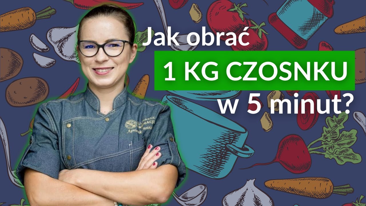 Jak obrać 1 kg czosnku w 5 min? #005