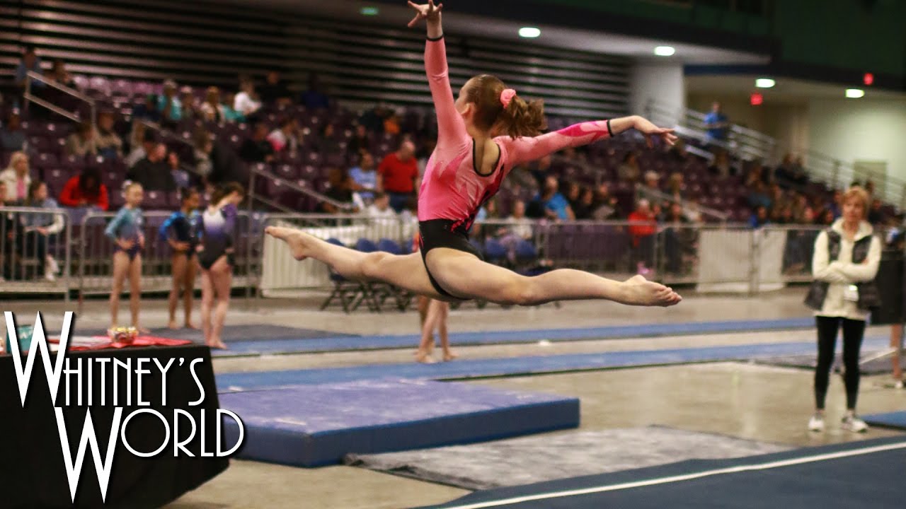 Whitney Bjerken Floor Routine | Level 9 Regionals