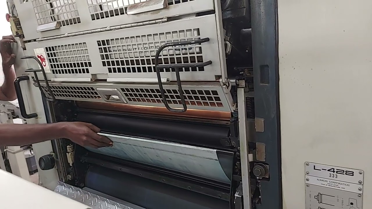 KOMORI LITHRONE 428 1995 AUTO PLATE CHANGE | FOR SALE | Bethel Graphics