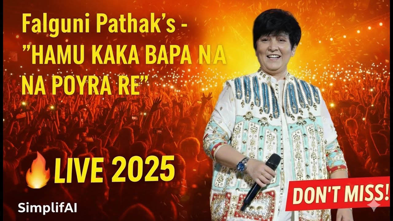 AI Predicts This Will Be 2025's BIGGEST Garba Hit | Falguni Pathak LIVE