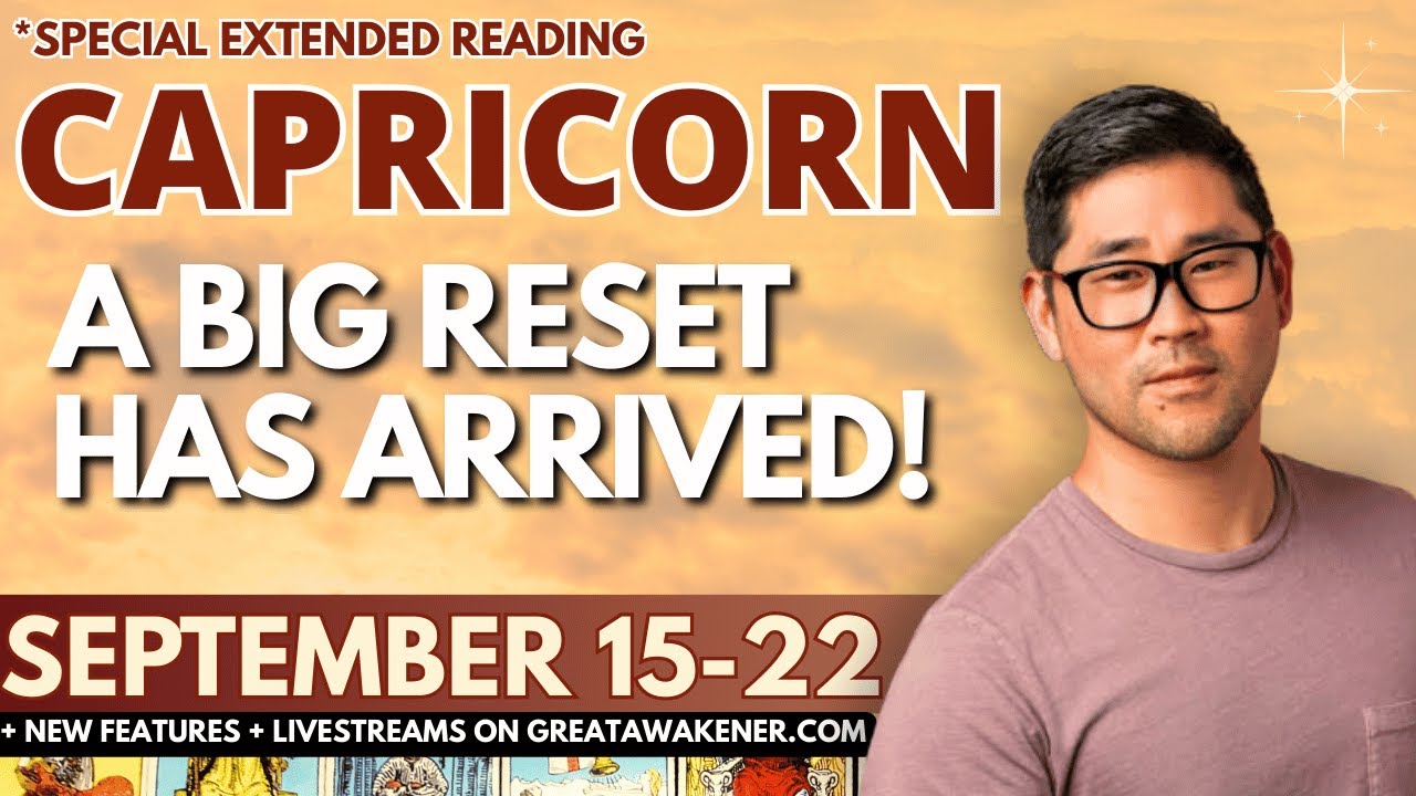 Capricorn - JACKPOT! TAROT READERS NEVER PULL A SPREAD LIKE THIS 🌠 Sept 15-22 Tarot Horoscope